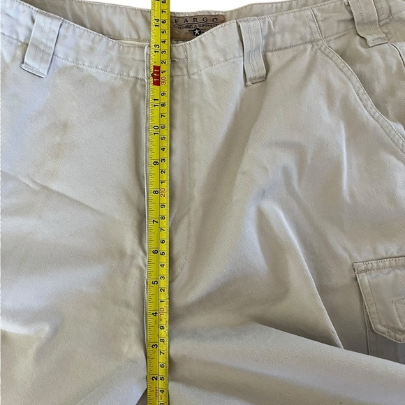 Fargo Men’s Cargo Shorts 36 – Tan Utility Workwear Cotton Pockets Outdoor Casual - Picture 8 of 10